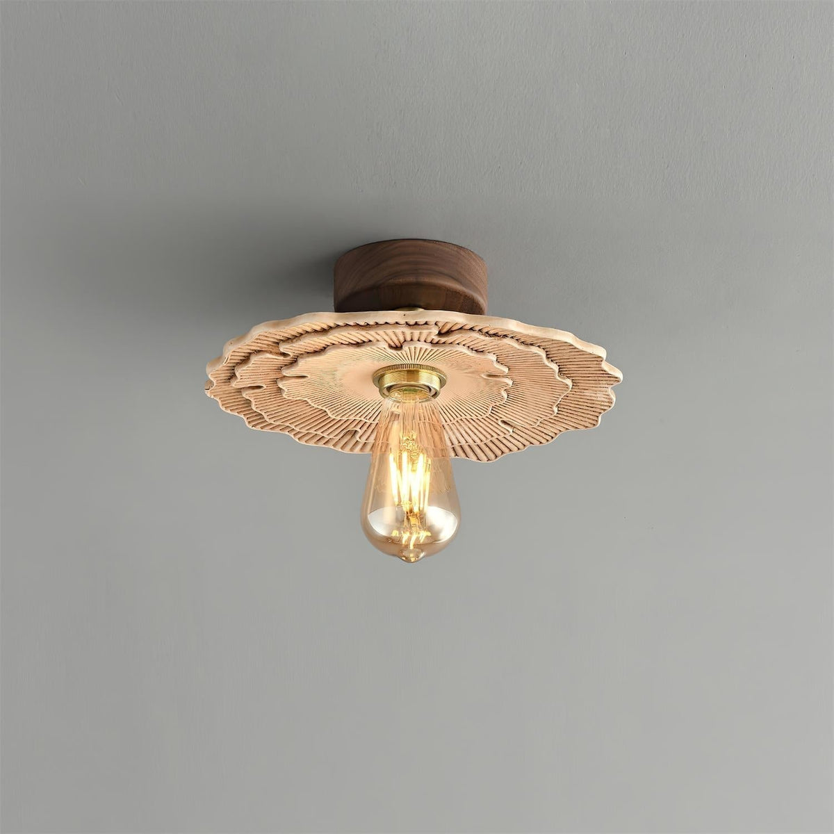 Myco Sculptural Mushroom Ceiling Light