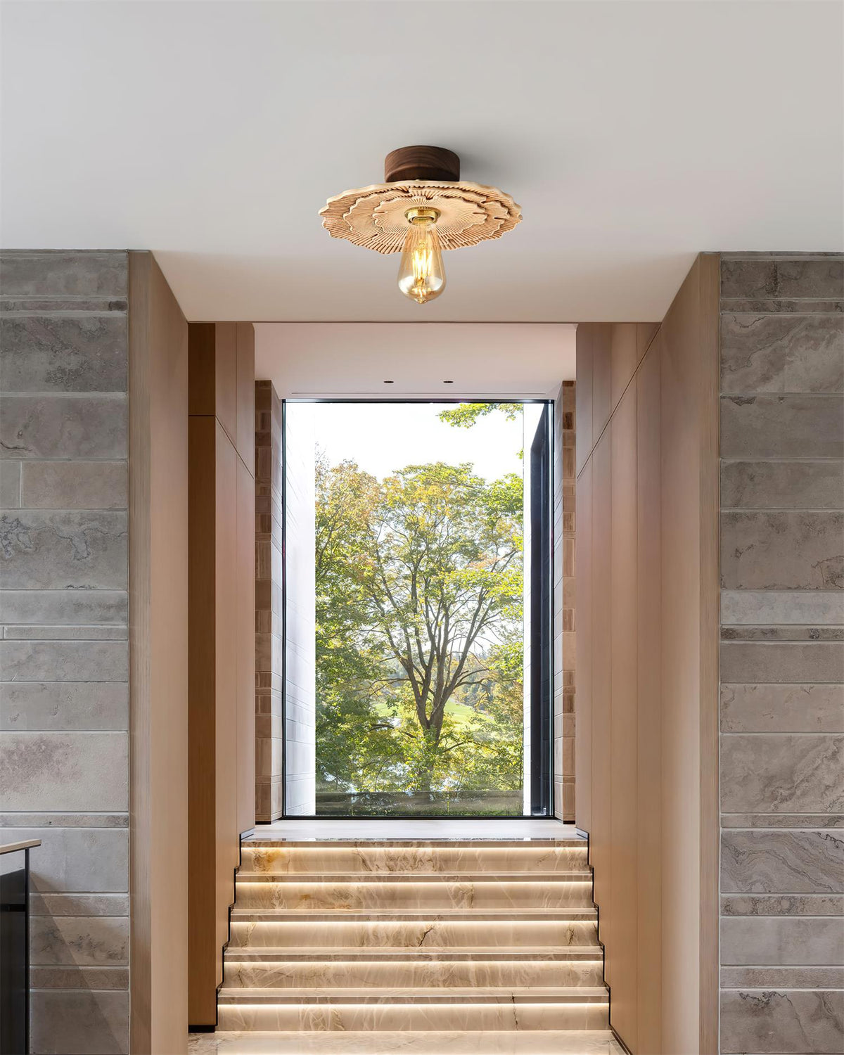 Myco Sculptural Mushroom Ceiling Light