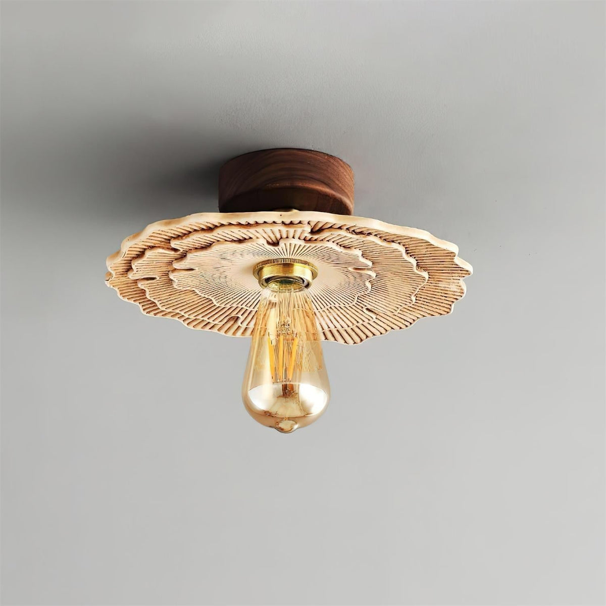 Myco Sculptural Mushroom Ceiling Light