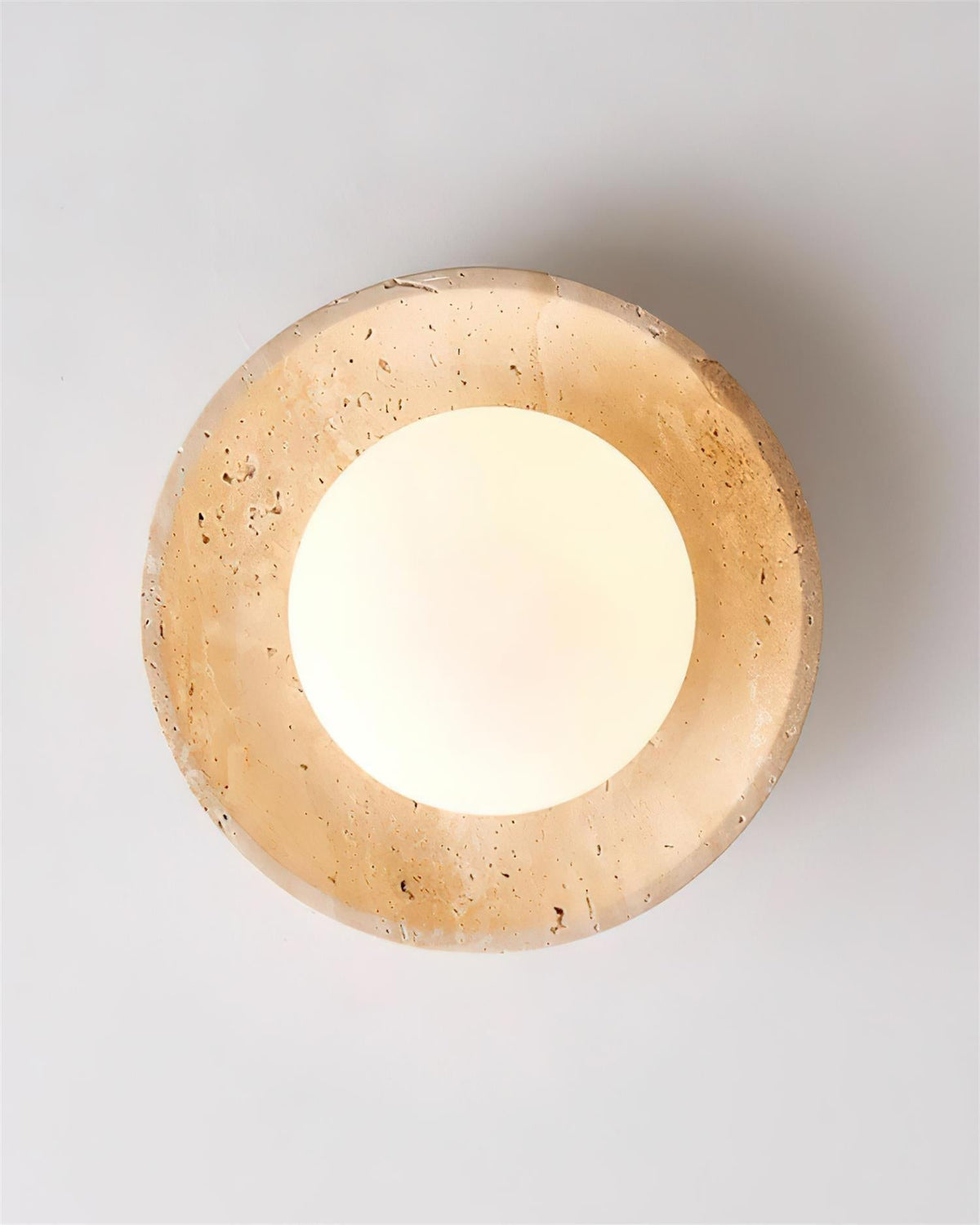 Mexo Travertine Ceiling Light