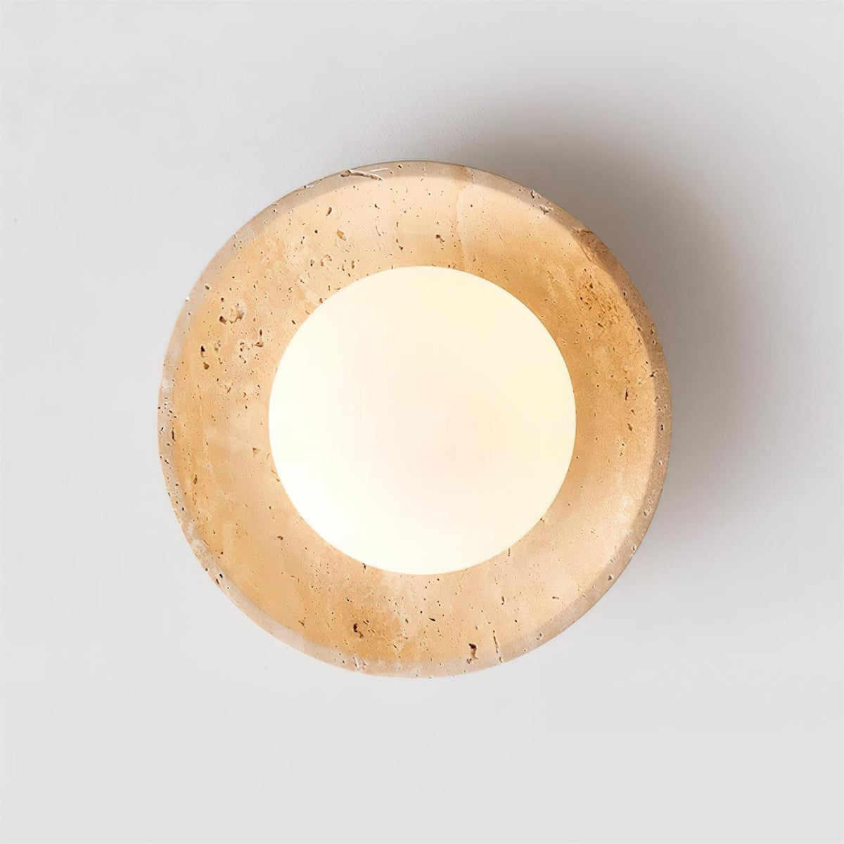Mexo Travertine Ceiling Light