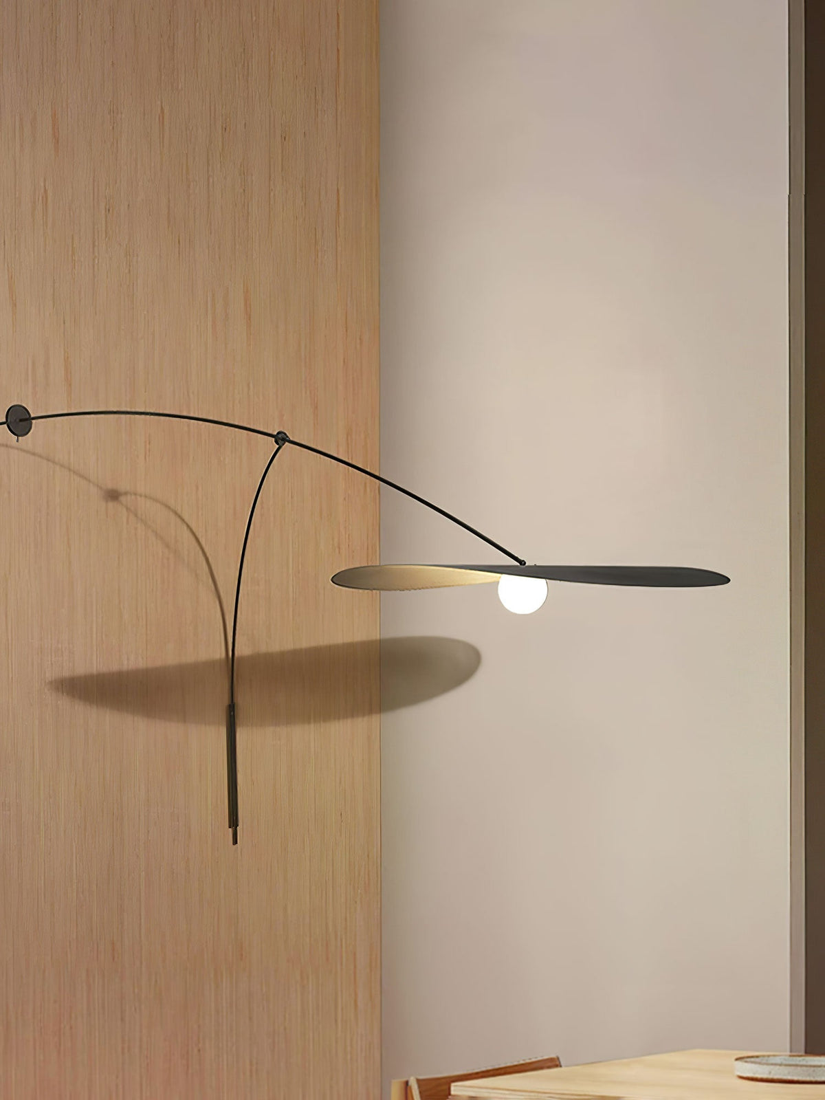 Tirove Glass Minimalist Wall Lamp