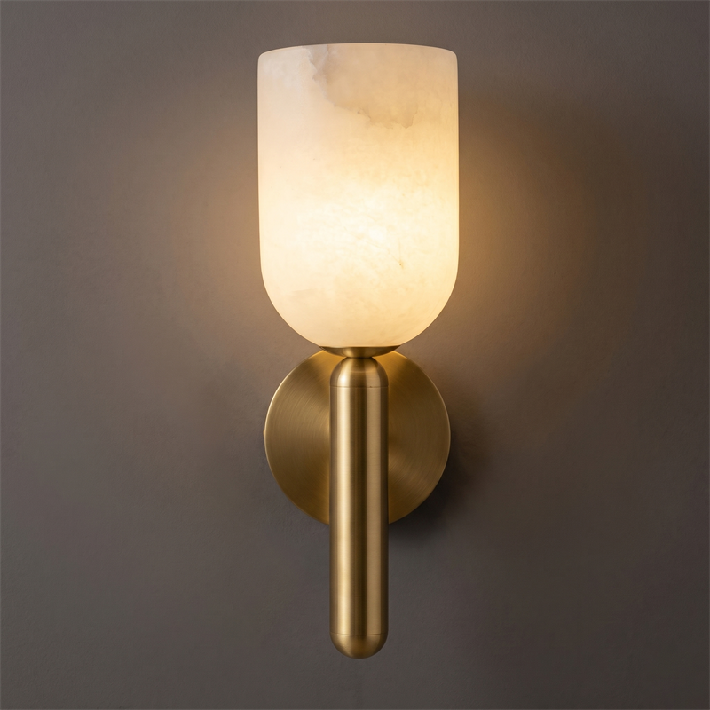 Alboette Alabaster Wall Lamp