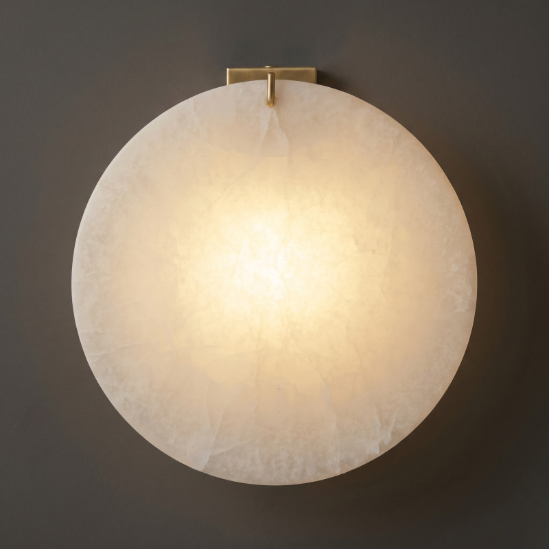 Alboette Alabaster Wall Lamp