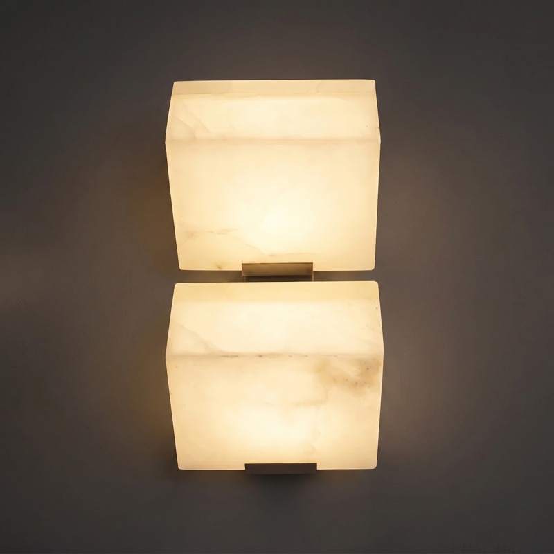 Alboette Alabaster Wall Lamp
