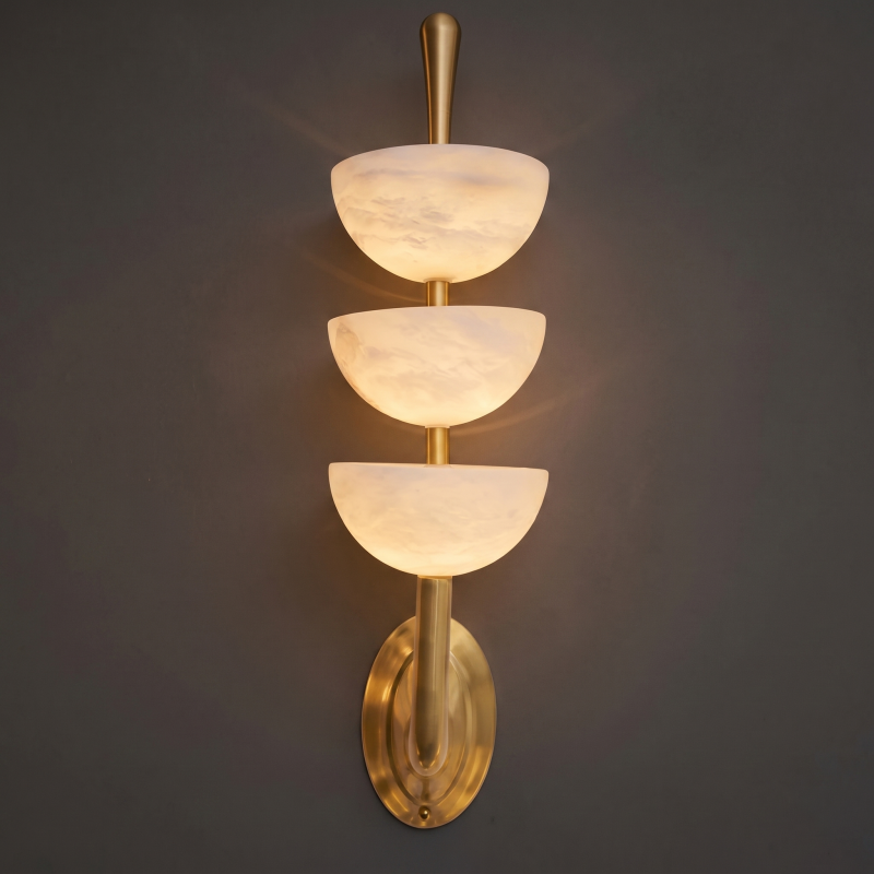 Alboette Alabaster Wall Lamp