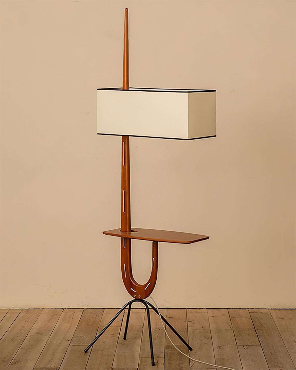 Lople Wood Floor Lamp