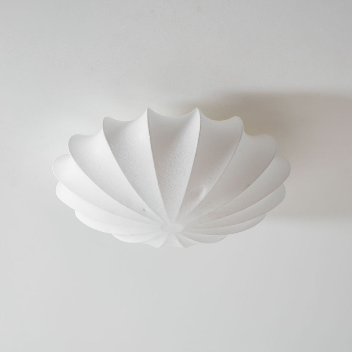 Miriveria Ceiling Lamp Fabric Shell Sculptural Elegant