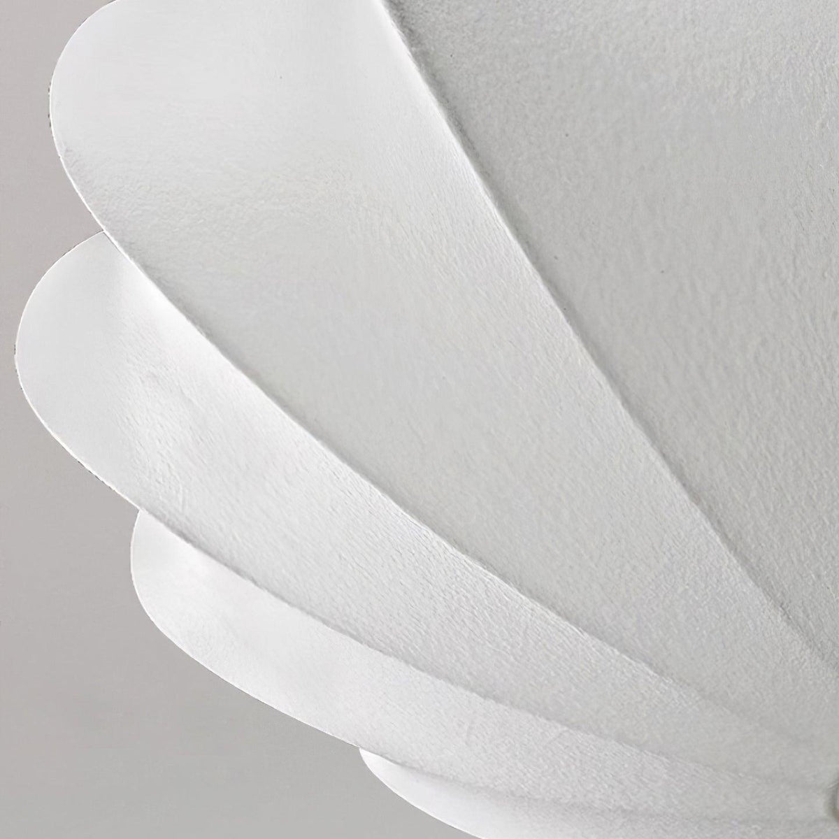 Miriveria Ceiling Lamp Fabric Shell Sculptural Elegant