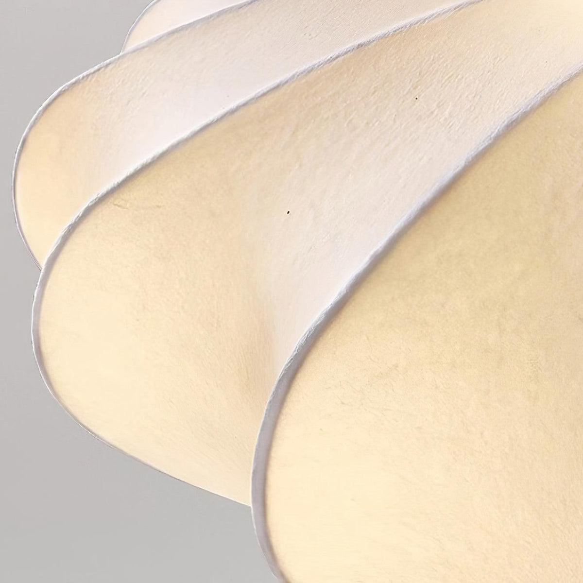 Miriveria Ceiling Lamp Fabric Shell Sculptural Elegant