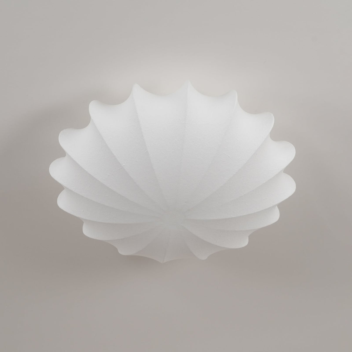 Miriveria Ceiling Lamp Fabric Shell Sculptural Elegant