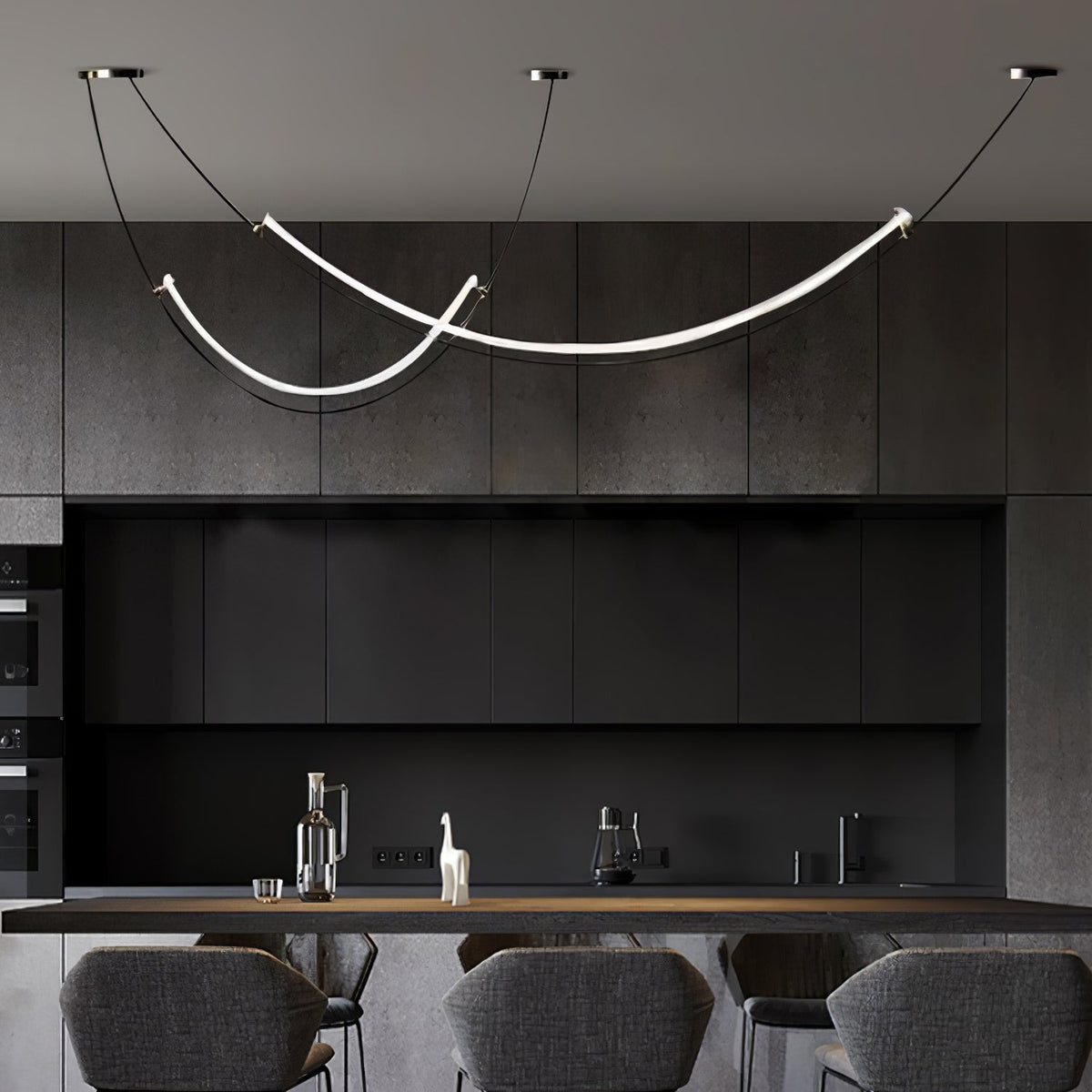 Selinon Curved LED Pendant Light