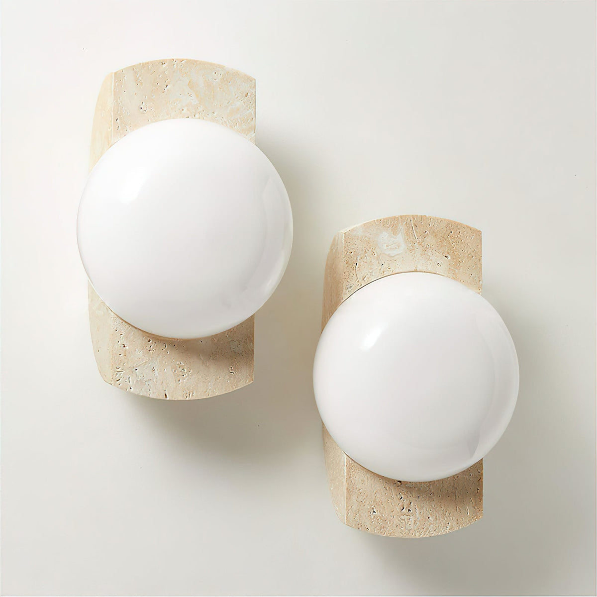 Aisle Wall Lamp Marble or Travertine