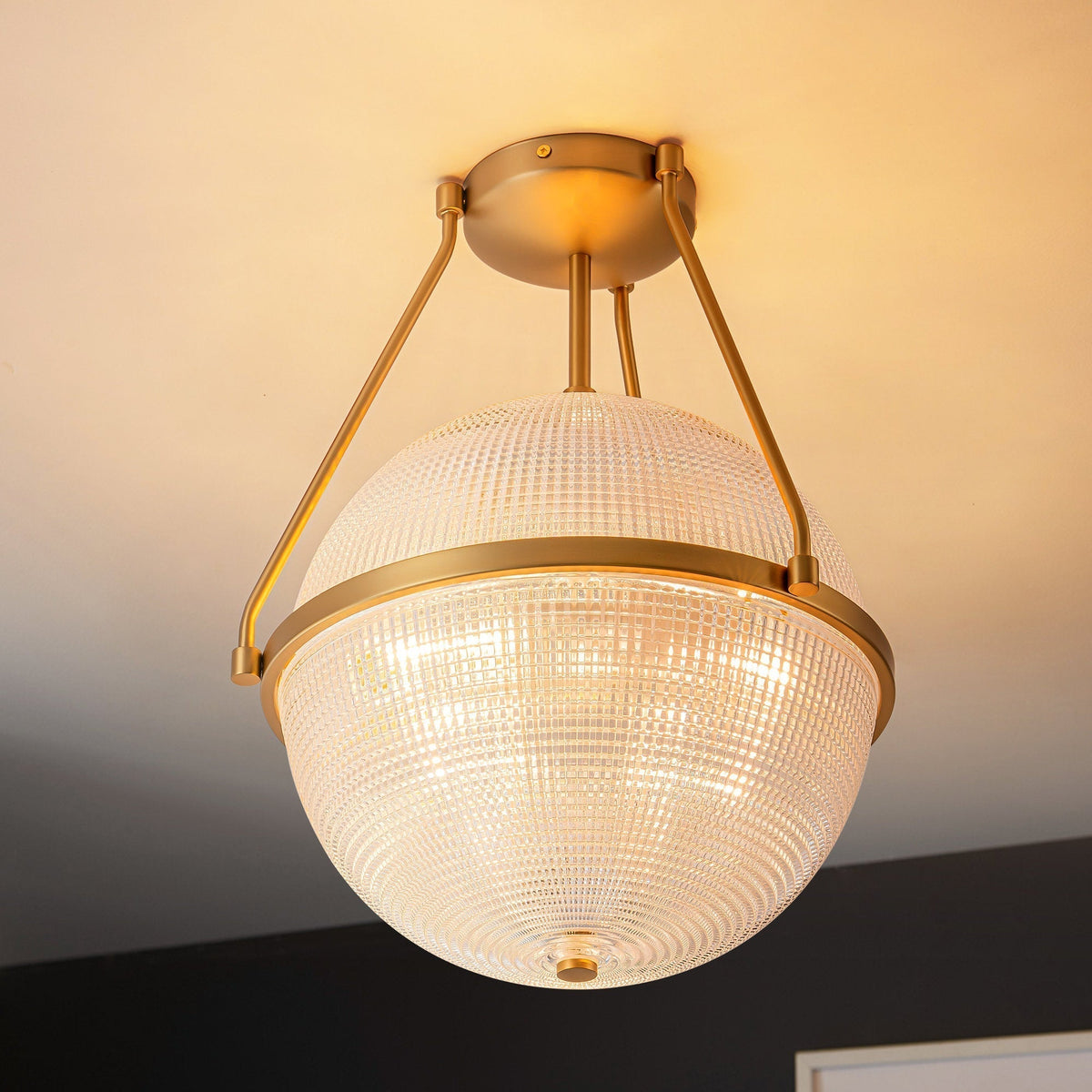 Atale Glass Ceiling Lamp