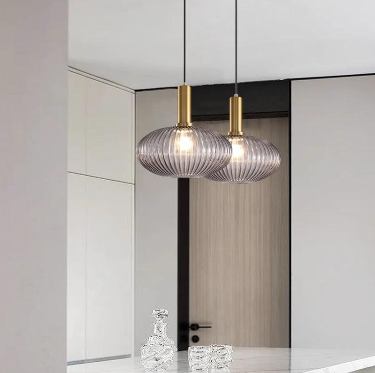 Miralelia Ribbed Pendant Lamp