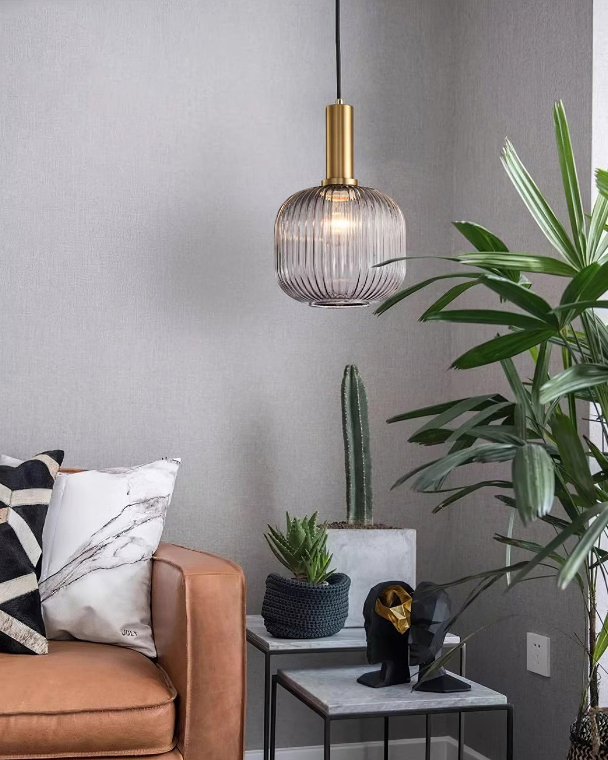 Miralelia Ribbed Pendant Lamp