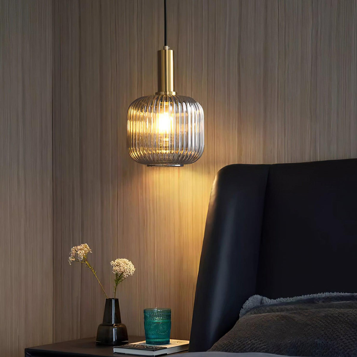 Miralelia Ribbed Pendant Lamp