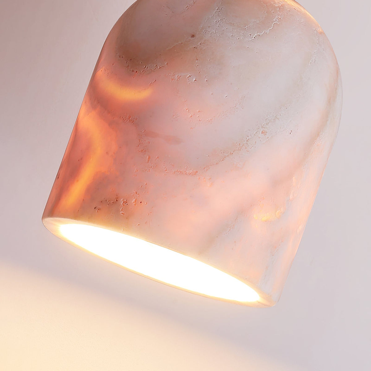 Linora Travertine Ceiling Lamp