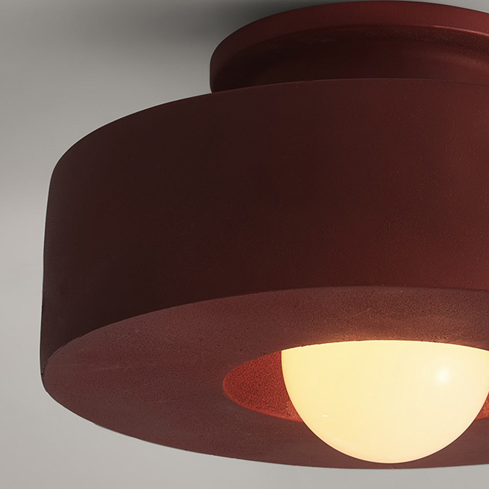 Honepoti Flush Mount Ceiling Light Nordic Macaron Bedroom