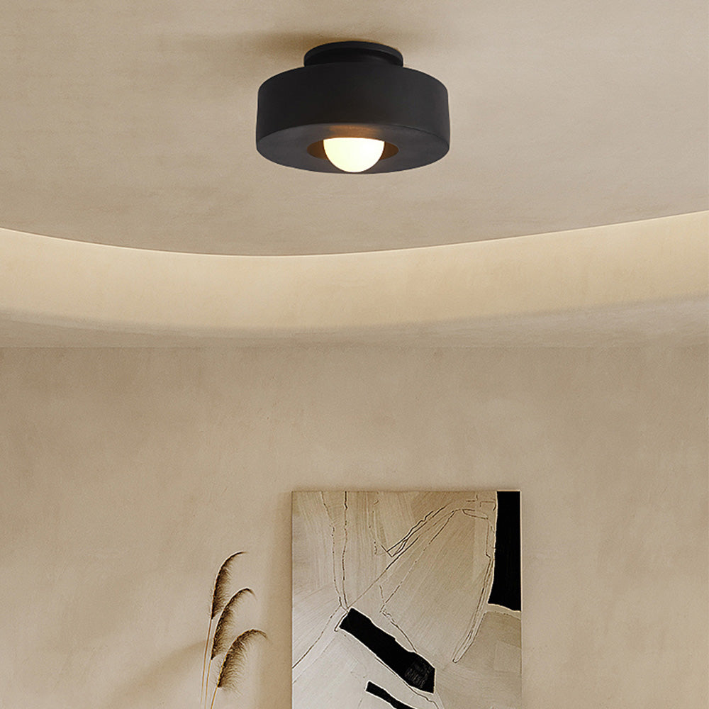 Honepoti Flush Mount Ceiling Light Nordic Macaron Bedroom