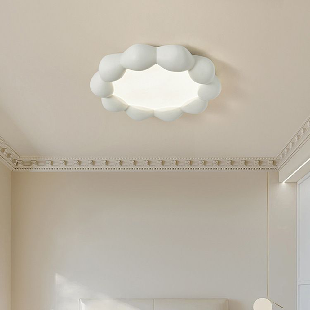Mosoduku Modern Flush Mount Ceiling Light Living Room