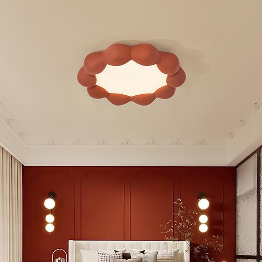 Mosoduku Modern Flush Mount Ceiling Light Living Room