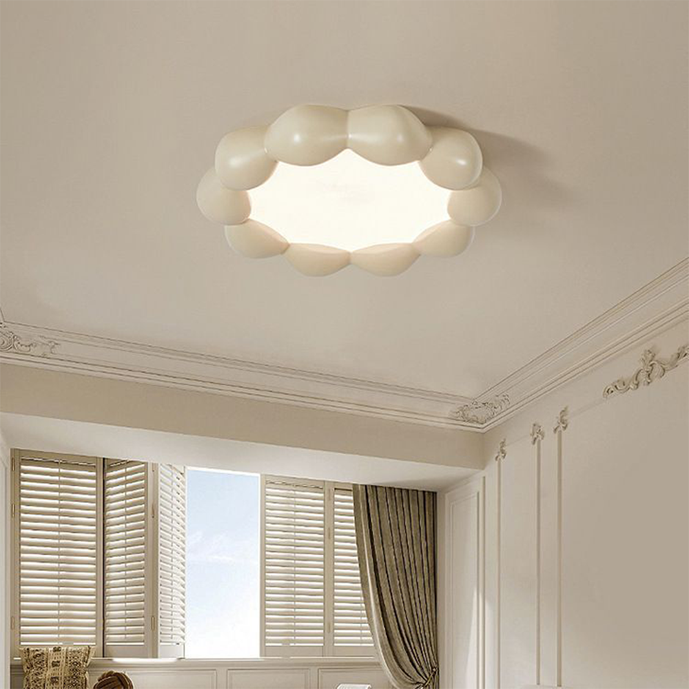 Mosoduku Modern Flush Mount Ceiling Light Living Room