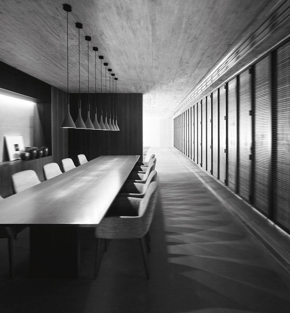 Nixor Pendant Lamp Concrete Conical Industrial
