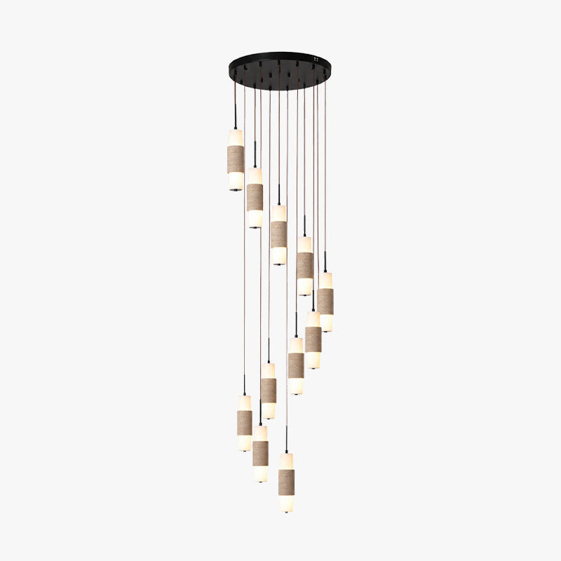 Yarrowcombe Travertine Chandelier