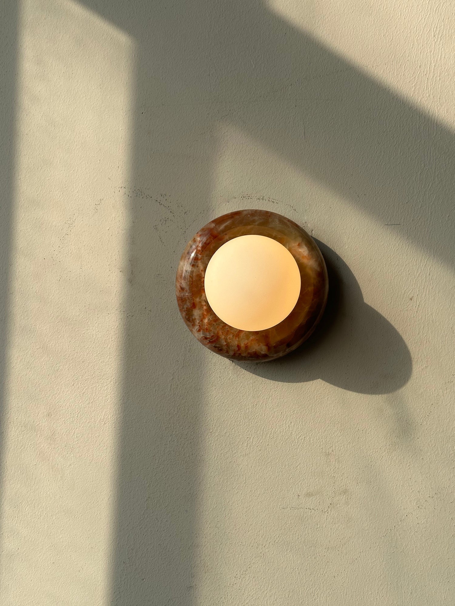 Cemaros Jade Glass Wall Lamp