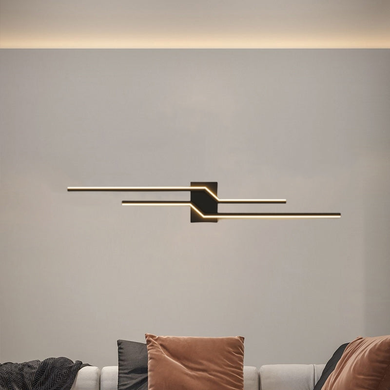 Batinem Minimalist Linear Metal Vanity Wall Light