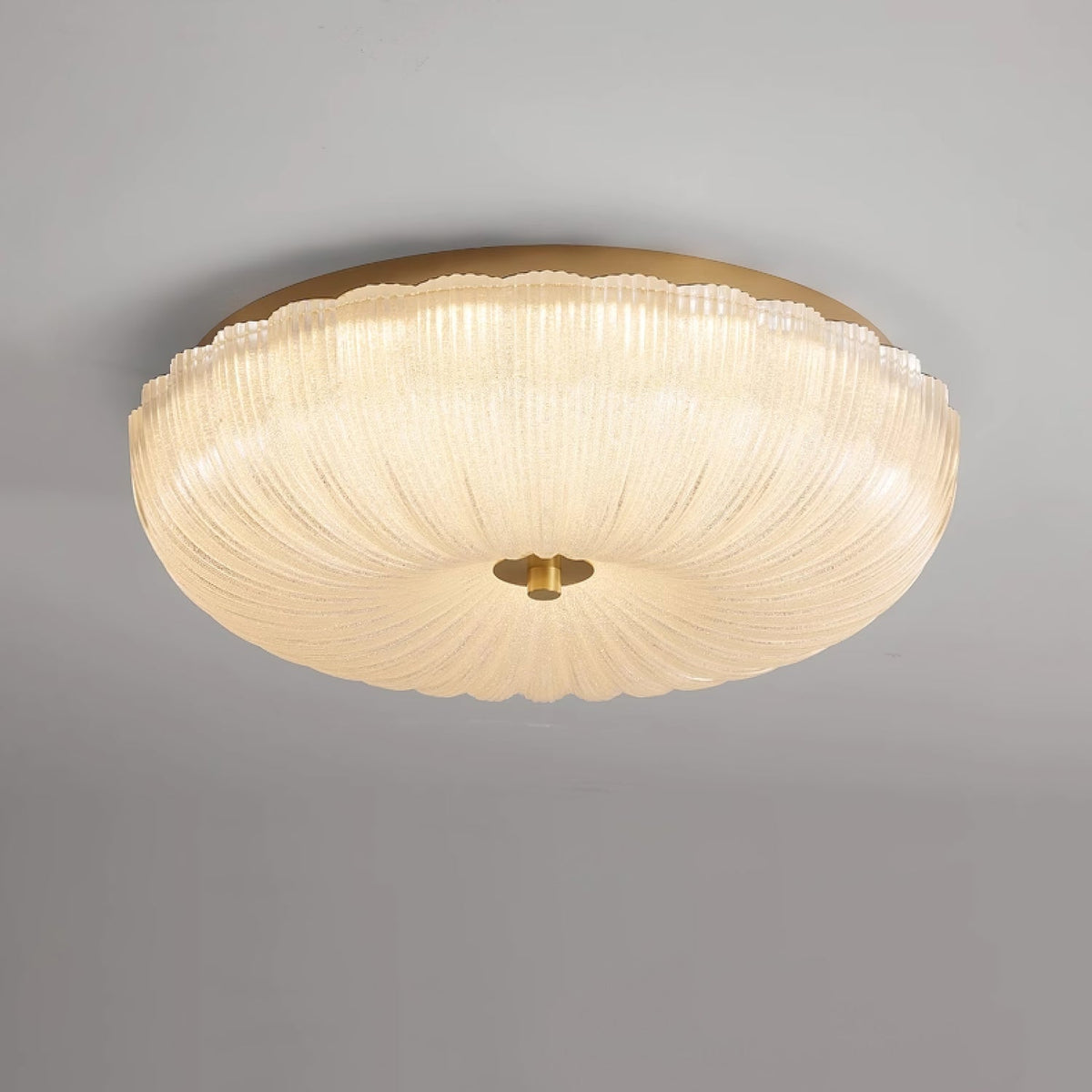 Diladem Ceiling Light Ripple Glass