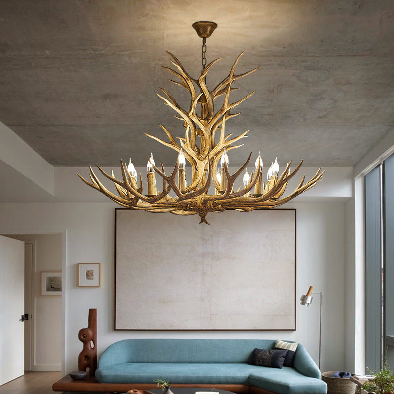 Jasobaru Retro LED Pendant Light Wood Metal Bar/Dining Room/Living Room