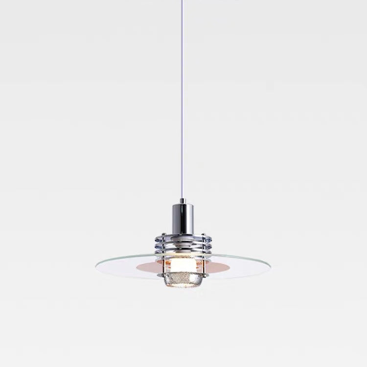 Gavikase Minimalism LED Pendant Light Metal/Glass/ Bedroom