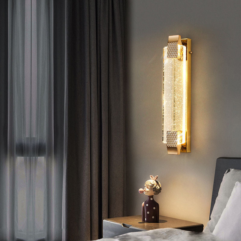 Dalilamu Modern Indoor Wall Lamp Metal/Glass Living Room/Dining Room