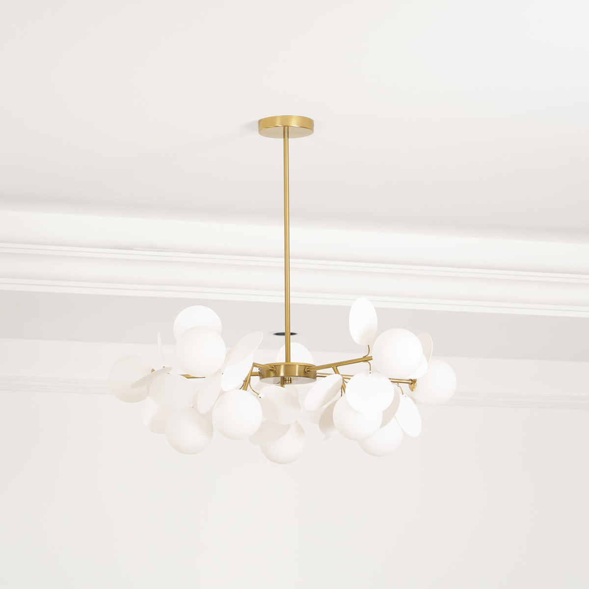 Tide Chandelier Off White Tree Eight Open Shades