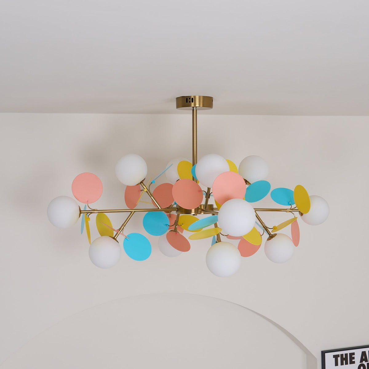 Tide Chandelier Off White Tree Eight Open Shades