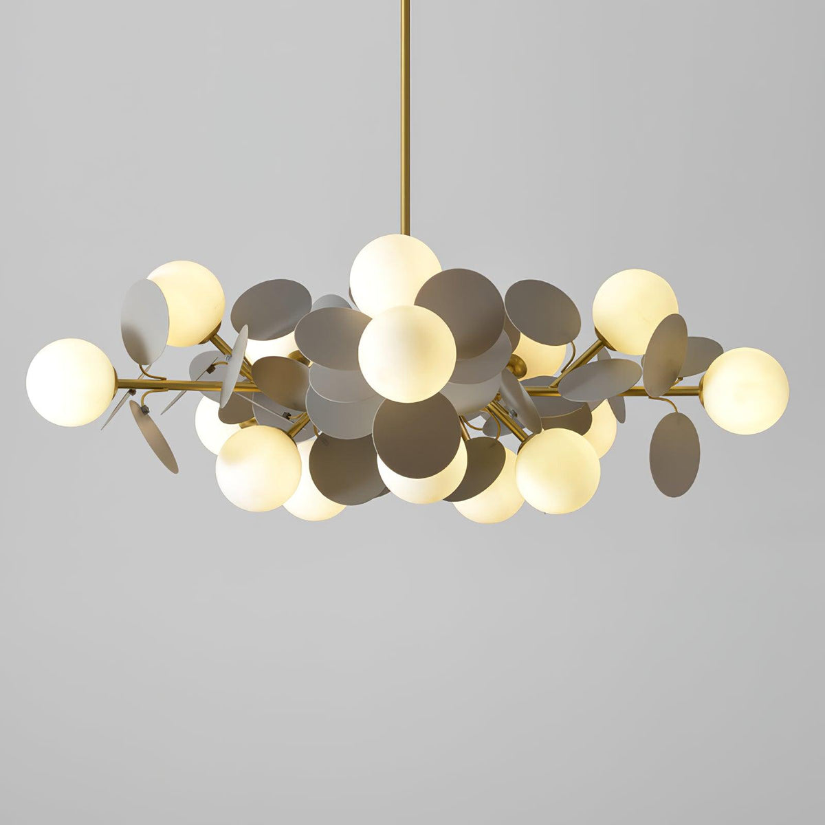 Tide Chandelier Off White Tree Eight Open Shades