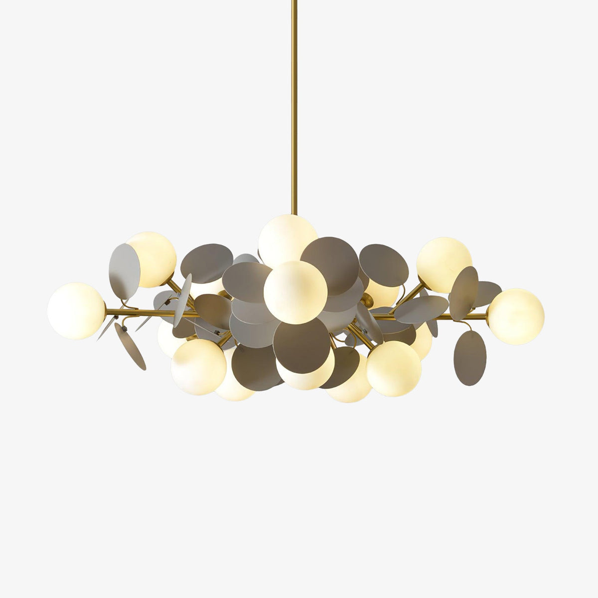 Tide Chandelier Off White Tree Eight Open Shades