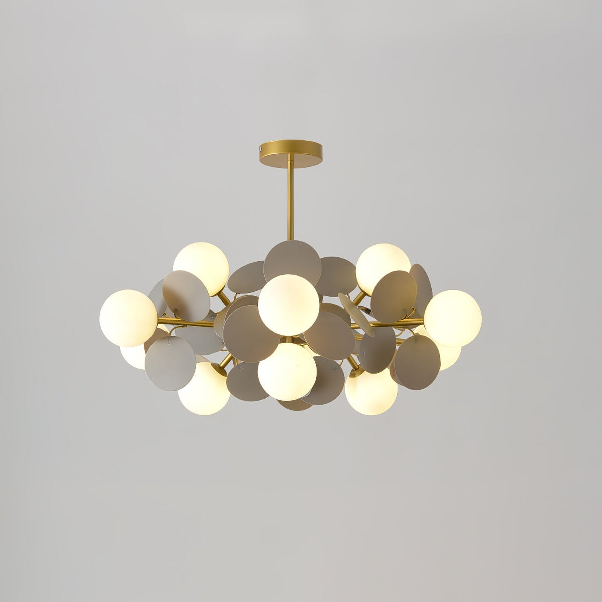 Tide Chandelier Off White Tree Eight Open Shades