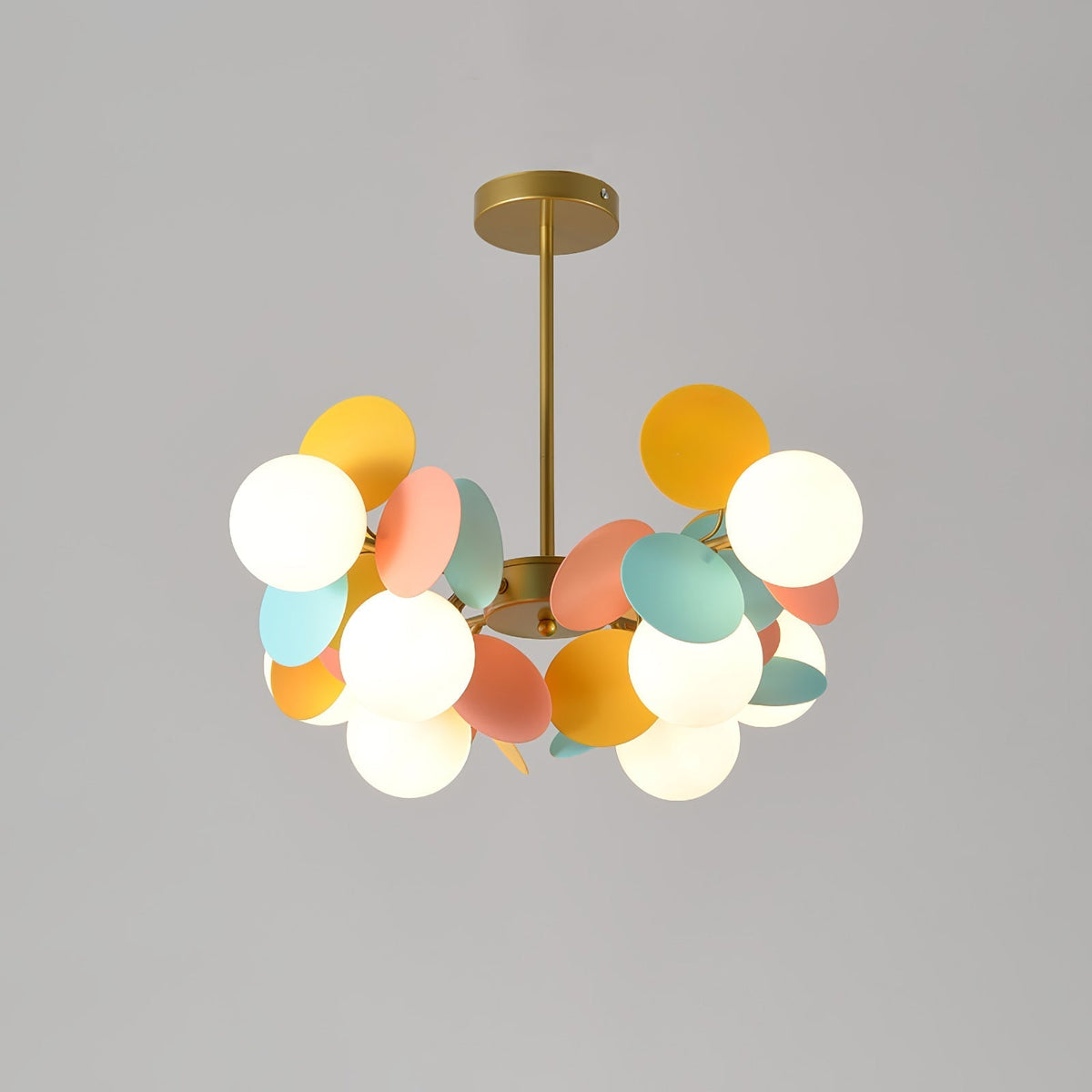 Tide Chandelier Off White Tree Eight Open Shades