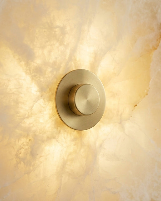 Nivorise Alabaster Wall Sconce