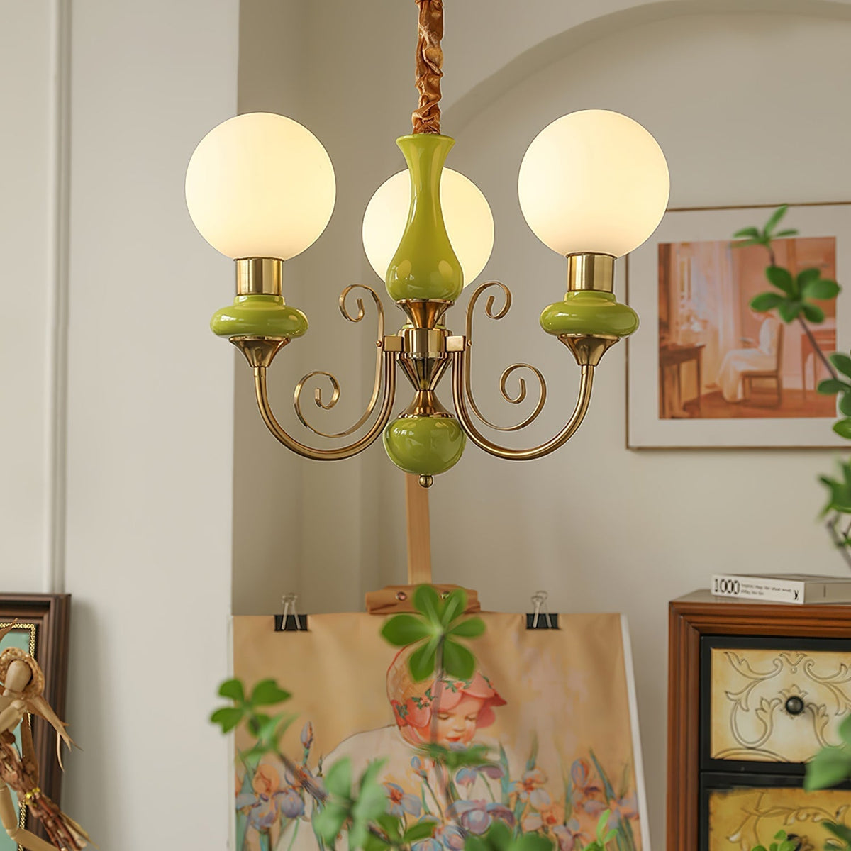 Falasel Chandelier Glass