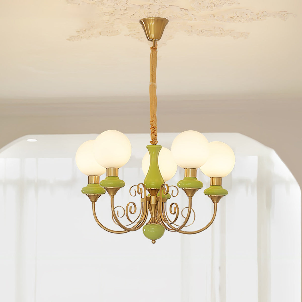 Falasel Chandelier Glass
