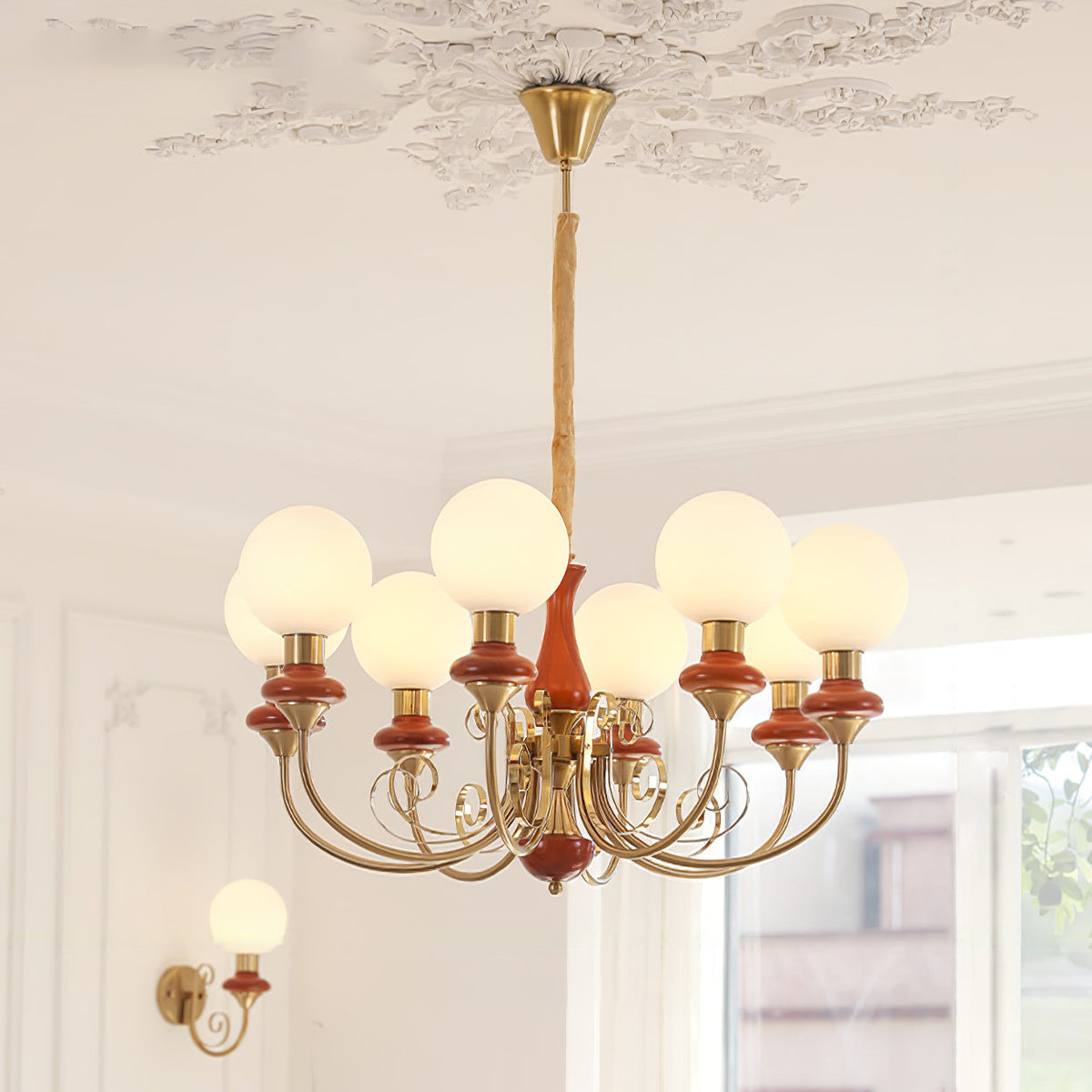 Falasel Chandelier Glass