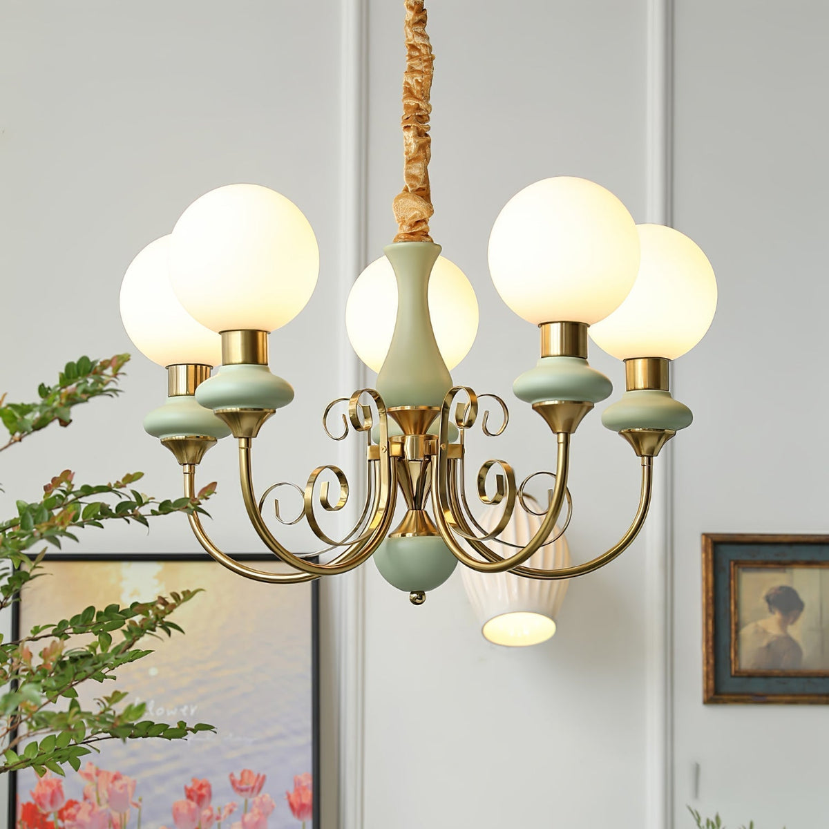 Falasel Chandelier Glass