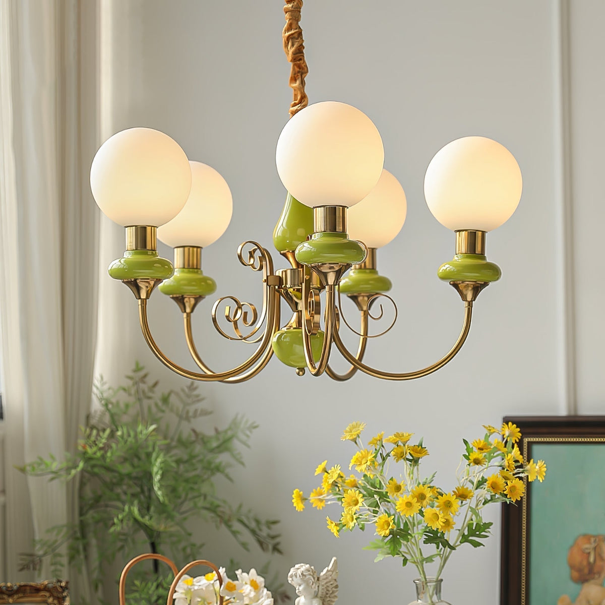 Falasel Chandelier Glass