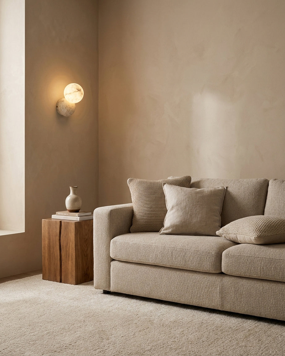 Aveniraya Alabaster Wall Sconce