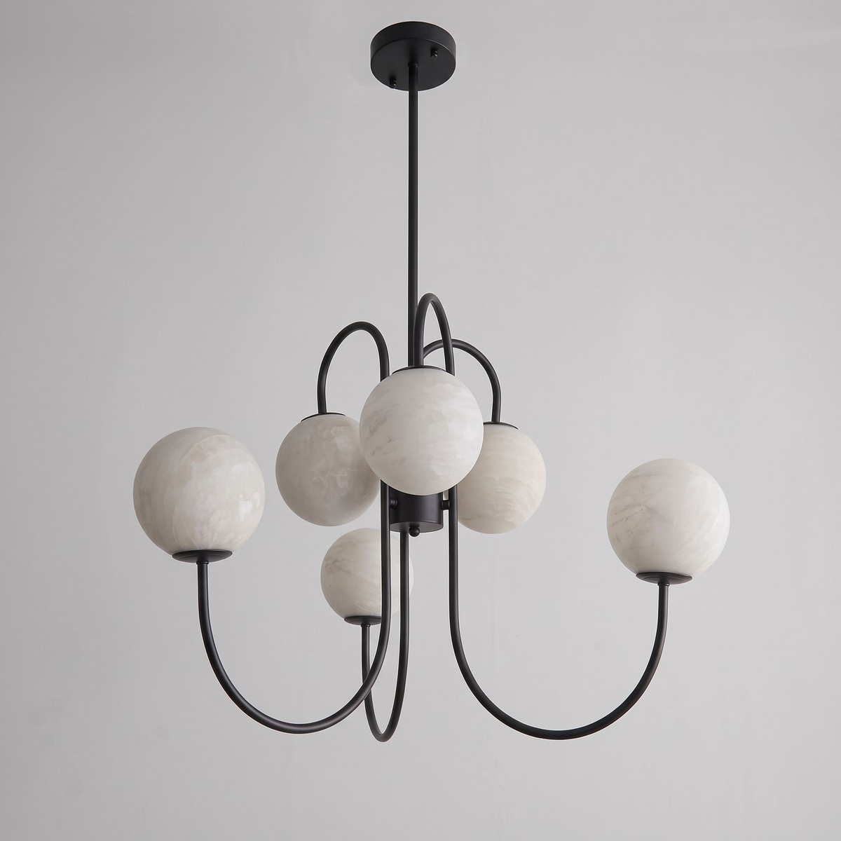 Greshford Alabaster Globe Chandelier