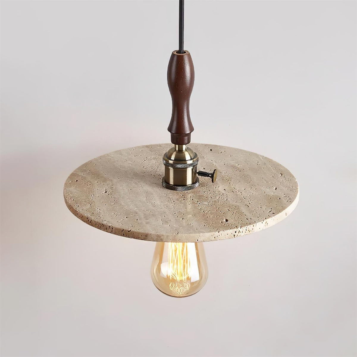 Norerelia Orbit Pendant Light Travertine